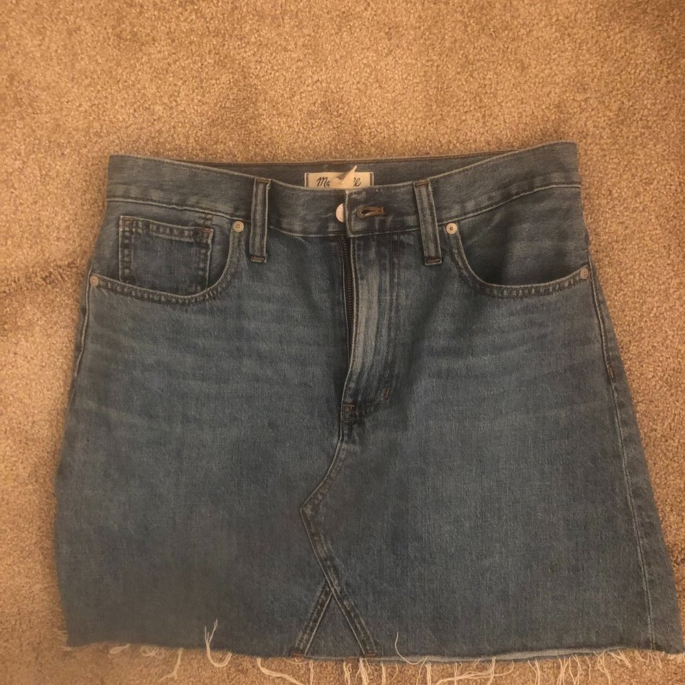 Madewell Jean Skirt
